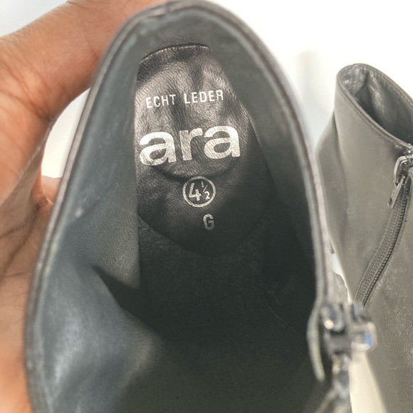 ECHT LEDER “Ara” lack leather boots - Picture 4 of 8